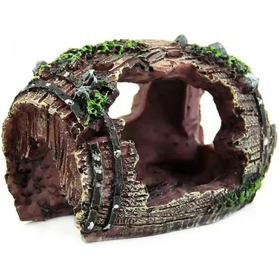 ZooVenture Décoration tronc d'arbre en résine aquarium
