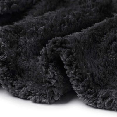 IntiMeg Couverture en peluche pour chien et chat - Noir