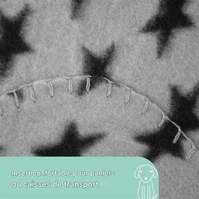 IntiMeg Couverture pour chien - Motif en étoile