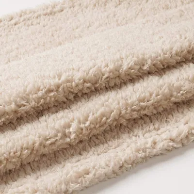IntiMeg Plüschdecke für Hunde und Katzen – Beige