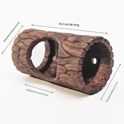 ZooVenture Bûche de cachette pour reptiles