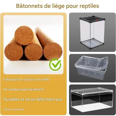 ZooVenture Branches en bois mou pour Petits Animaux