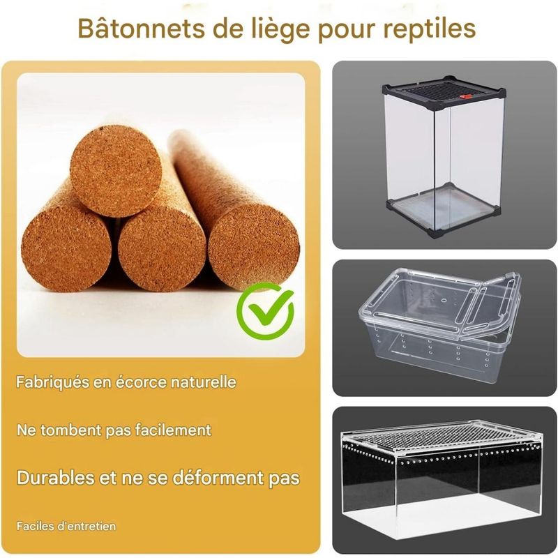ZooVenture Branches en bois mou pour Petits Animaux