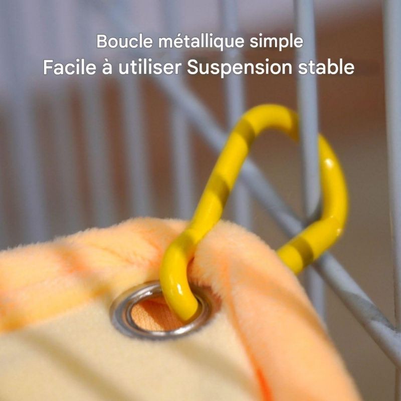 ZooVenture Cachette d'angle pour petits animaux de compagnie