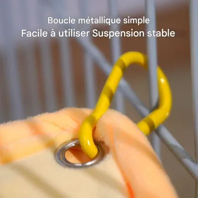 ZooVenture Cachette d'angle pour petits animaux de compagnie