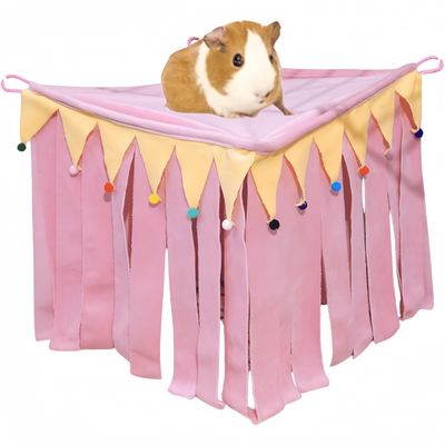 ZooVenture Cachette d'angle pour petits animaux de compagnie