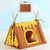 FurryFusion Nid de tente en bois pour petits animaux