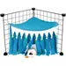 ZooVenture Cachette d'angle pour petits animaux de compagnie