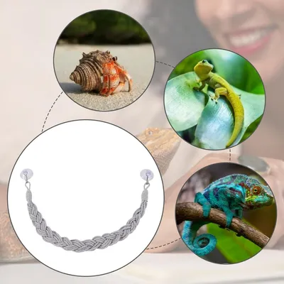 ZooVenture Échelle d'escalade en corde de jute pour reptiles