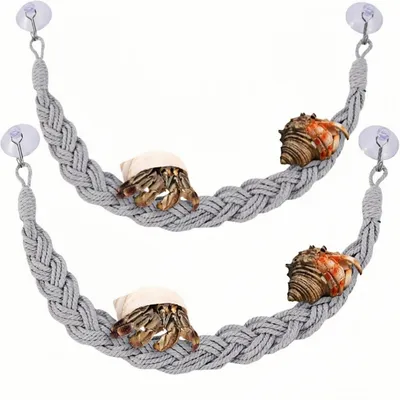 ZooVenture Échelle d'escalade en corde de jute pour reptiles ZooVenture Échelle d'escalade en corde de jute pour reptiles