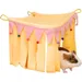 ZooVenture Cachette d'angle pour petits animaux de compagnie