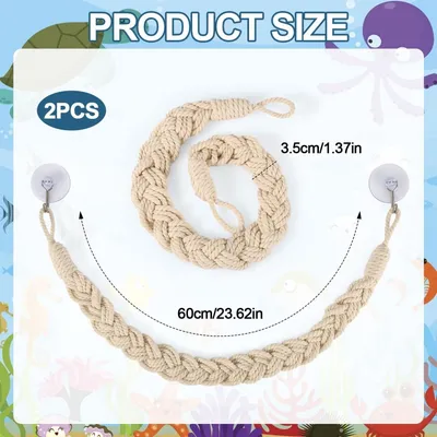 ZooVenture Échelle d'escalade en corde de jute pour reptiles