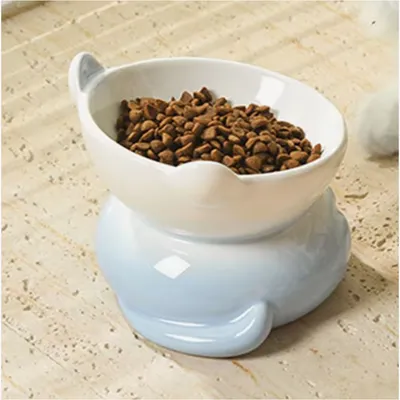 Gamelle Chat Bol en Céramique pour Chat
