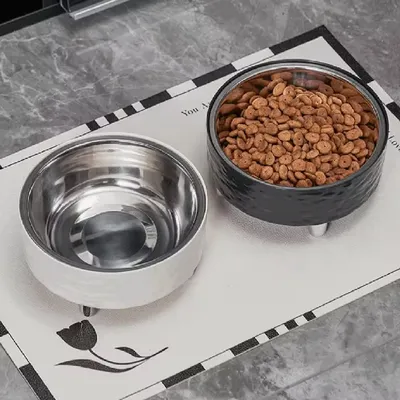 Cuencos elevados para comida para gatos