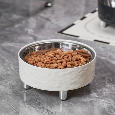 Cuencos elevados para comida para gatos