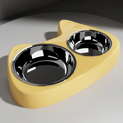 Support d'alimentation Double pour Nourriture pour Chat