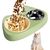 Gamelle anti-étouffement pour alimentation lente, gamelle double pour chat