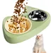 Anti-Erstickungsgefahr, Doppelnapf für Katzen