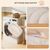 IntiMeg Hamac pour chat en peluche en forme de barre