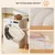 IntiMeg Hamac pour chat en peluche en forme de barre