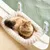 IntiMeg Hamac pour chat en peluche en forme de barre