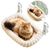 IntiMeg Hamac pour chat en peluche en forme de barre