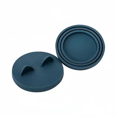 FurryFusion lot de 2 Couvercle de boîte de nourriture pour chats et chiens