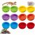 ZooVenture Lot de 6 bols colorés pour nourriture et eau pour petits animaux