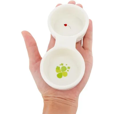 ZooVenture Gamelles doubles en céramique pour petits animaux