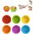 ZooVenture Lot de 6 bols colorés pour nourriture et eau pour petits animaux