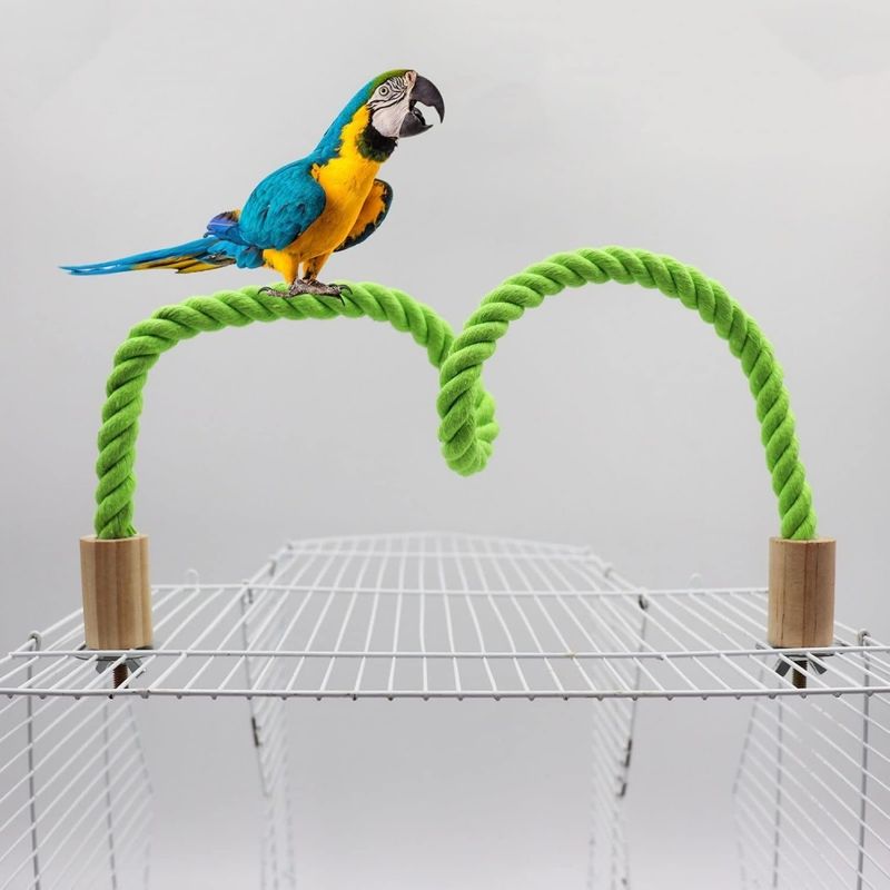 ZooVenture Corde d'escalade en coton pour oiseaux