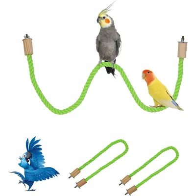 ZooVenture Corde d'escalade en coton pour oiseaux ZooVenture Corde d'escalade en coton pour oiseaux