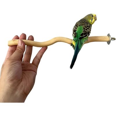 ZooVenture 5 Stück natürliche Vogelstangen aus Holz