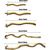 ZooVenture Perchoirs en bois naturels pour oiseaux 5 PCS