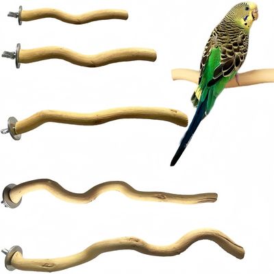 ZooVenture Perchoirs en bois naturels pour oiseaux 5 PCS 5 Pièces