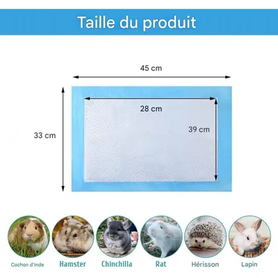 ZooVenture Napperons pour lapins