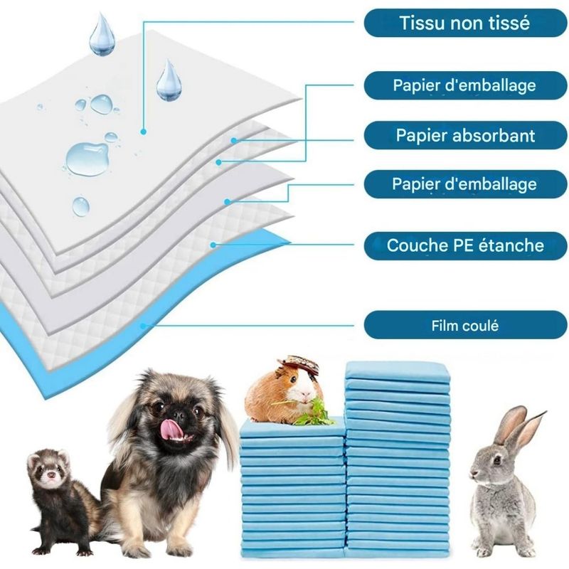 ZooVenture Napperons pour lapins