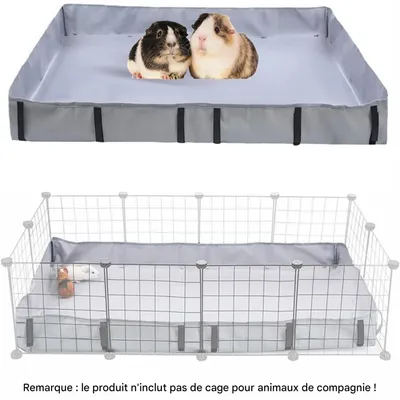 ZooVenture Tapis de sol pour cage de cochons d'Inde