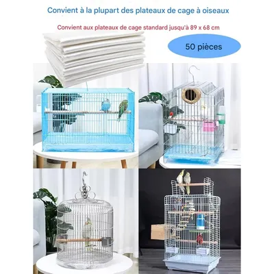 ZooVenture Sacs de doublure pour cages d'oiseaux