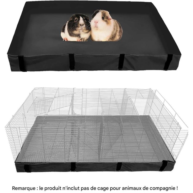 ZooVenture Tapis de sol pour cage de cochons d'Inde