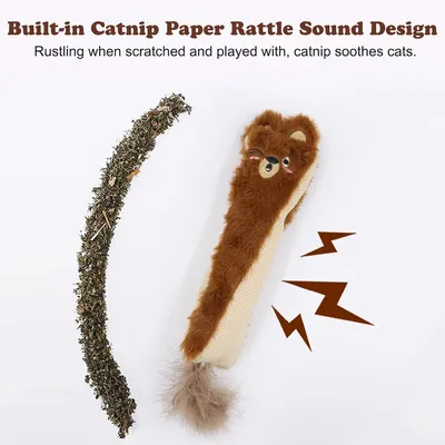 IntiMeg Jouet en peluche pour chaton