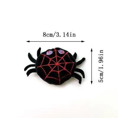 IntiMeg Jouet araignée d'Halloween pour chat