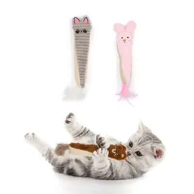 IntiMeg Jouet en peluche pour chaton