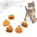 IntiMeg Halloween-Kürbis-Kuscheltier für Katzen