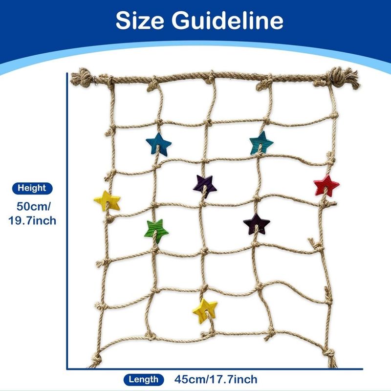 ZooVenture Corde d'escalade pour oiseaux