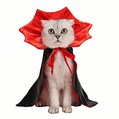 ZooVenture Disfraz de vampiro para perros y gatos