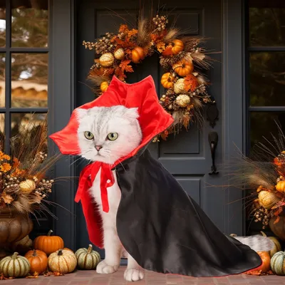 ZooVenture Costume de vampire pour chiens et chats ZooVenture Costume de vampire pour chiens et chats