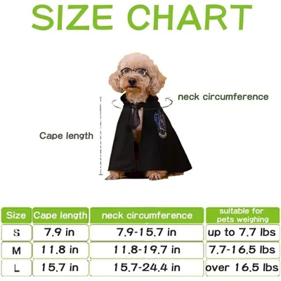 ZooVenture Costume Harry Potter pour chat ZooVenture Costume Harry Potter pour chat