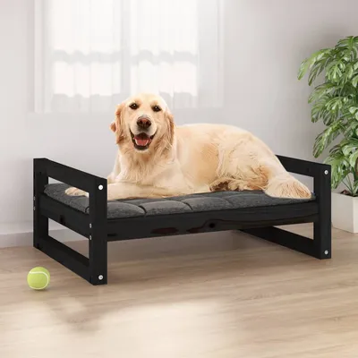 vidaXL lit pour chien Bois de pin
