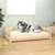 vidaXL lit pour chien Bois de pin vidaXL lit pour chien Bois de pin
